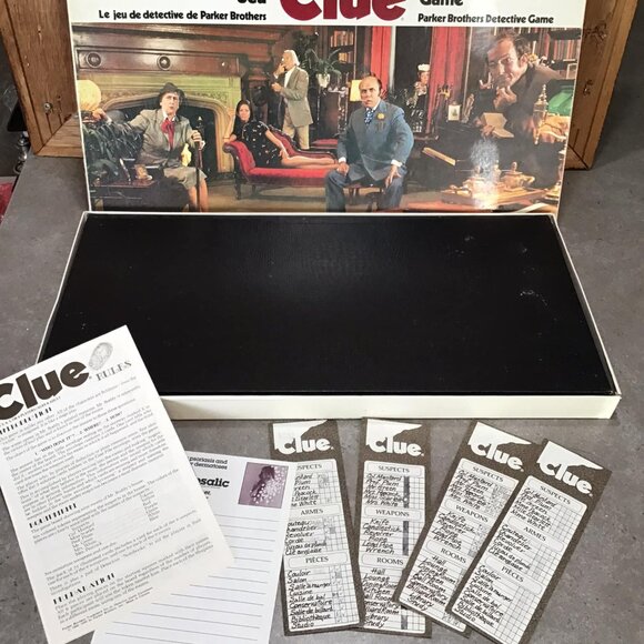 Parker Brothers " Clue Game" 1970's - Picture 7 of 9